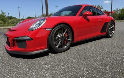 Livraison d&rsquo;une Porsche 911 (991) GT3 Club Sport dans l&rsquo;Ain